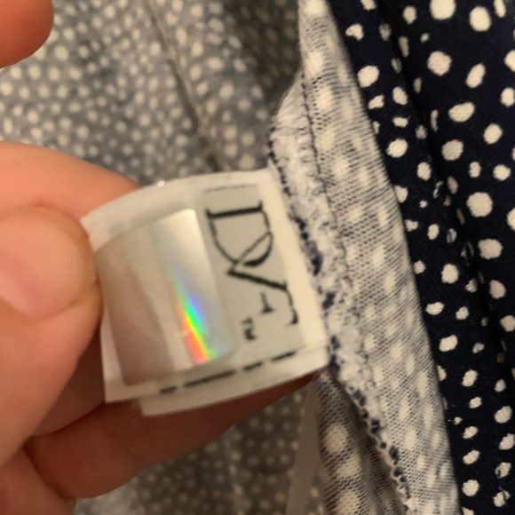 Dvf wrap dress - black and white tiny dots size 10 - Picture 2 of 4